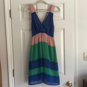 Jealous Tomato color-block dress
